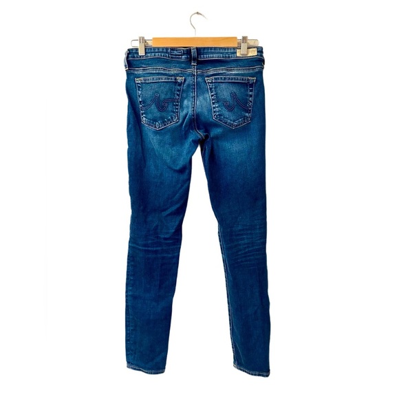 Women’s AG Adriano Goldschmied Dark Blue Skinny Jeans - Size 27R - PERFECT - Picture 4 of 5